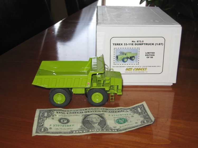 OHS Terex 33-11E quarry truck 1/87